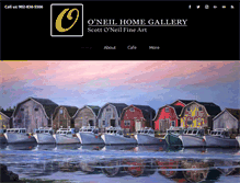 Tablet Screenshot of oneilhomegallery.com